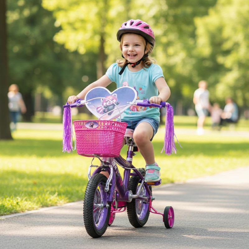 Bicicleta Star Niña de 12 plg con Canasta y Porta Muñeca Diseños Surtidos