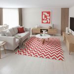 Combo de 3 Alfombras Lotto Rojo