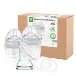 Set De 3 Pzas Colector Y Biberón Generación 3 - Haakaa