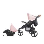 Travel System Tizzy Rosado Melange - Infanti