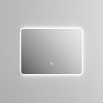 Espejo LED Rectangular 80 x 60 cm con Luz Táctil