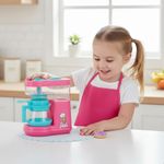Cafetera de Juguete Barbie para Juego de Cocina Infantil
