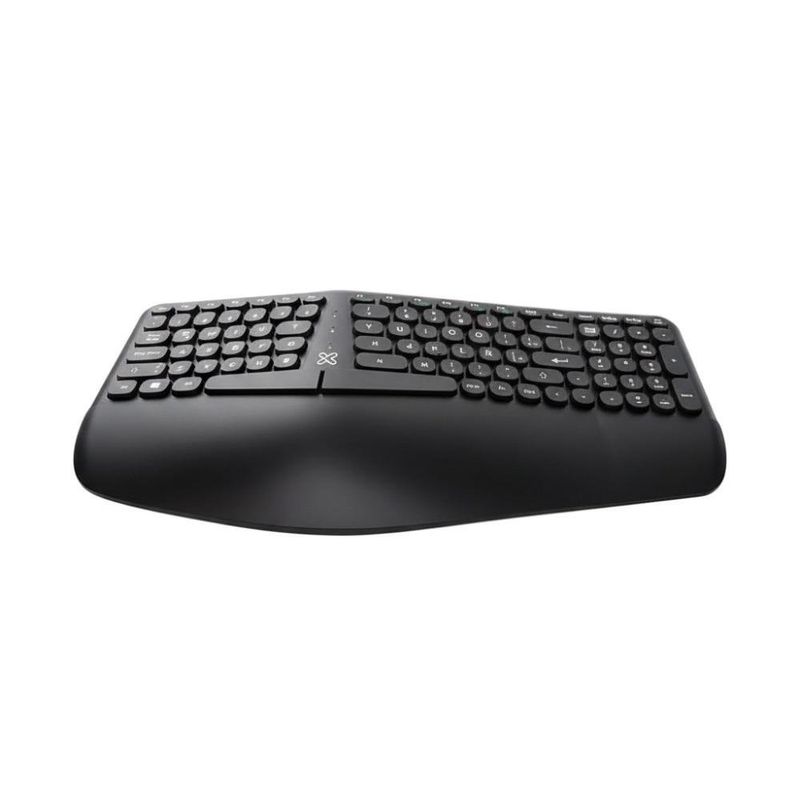 Teclado Alámbrico Ergonómico Evolve Negro