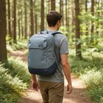 Mochila para Laptop Lithos de 20 Litros Color Gris