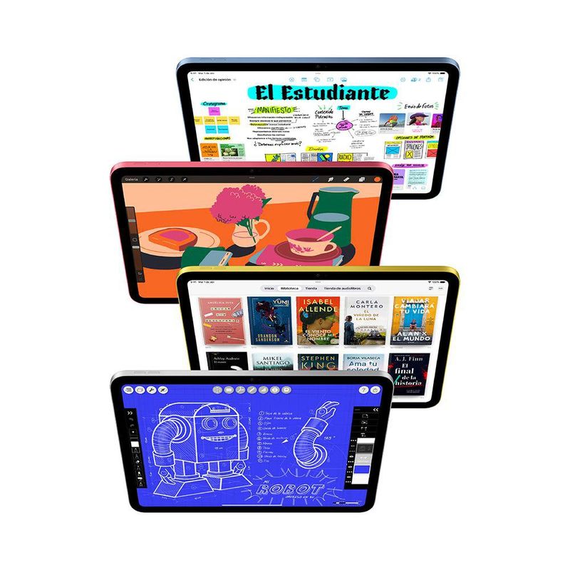 Apple iPad de 11 Plg A16 128GB Wi-Fi Color Azul