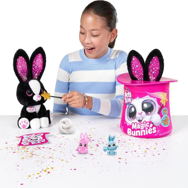 Conejito Interactivo Pets Alive Magic Bunnies con Sonidos y Luces