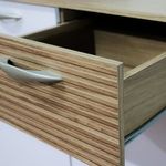 Cocina Compacta Diamante con Alacena y Gabinete 198 x 206 x 36 cm Color Blanco