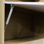 Cocina Compacta Diamante con Alacena y Gabinete 198 x 206 x 36 cm Color Blanco