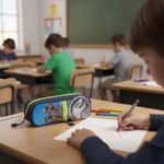 Estuche Escolar Jurassic World con Diseño 3D de T-Rex