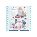 Tocador de Belleza con Espejo y Accesorios