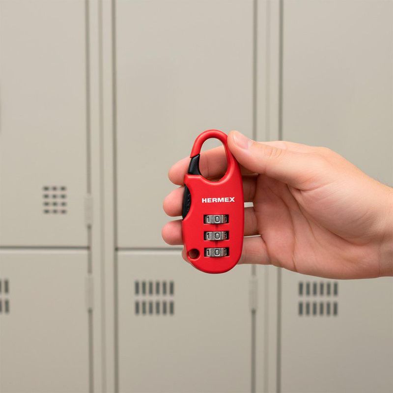 Candado de Acero con Combinación de 25 Mm