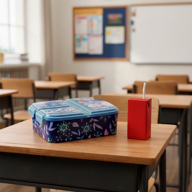 Contenedor con 3 Compartimientos Frozen