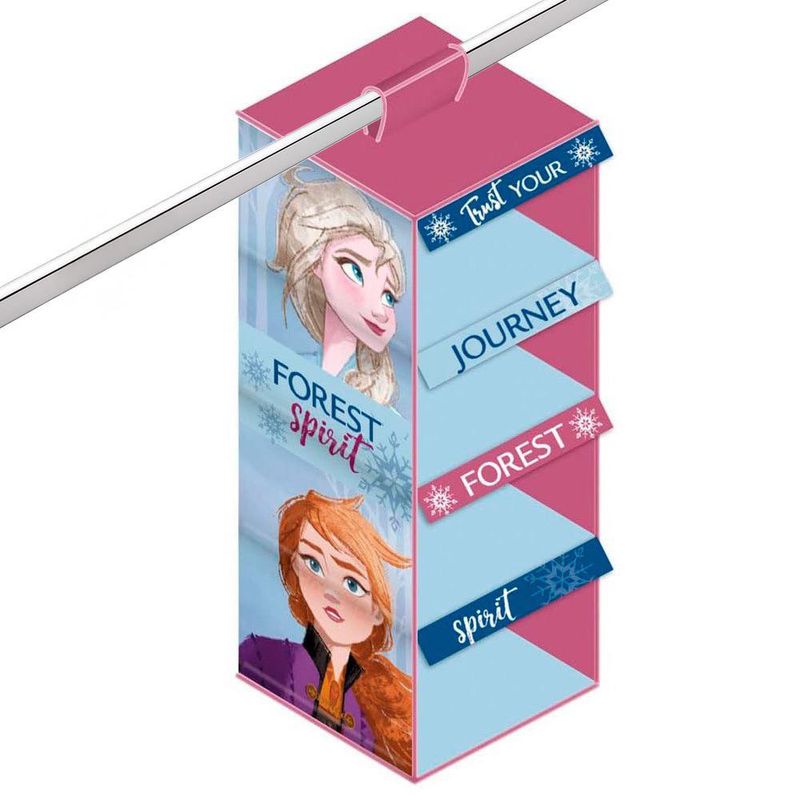 Organizador de Tela con 4 Estantes Frozen