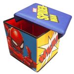 Taburete de Almacenamiento Diseño Spider-Man