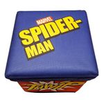 Taburete de Almacenamiento Diseño Spider-Man