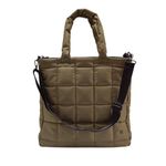 Bolso Isa Shopper con Compartimento para Laptop Color Verde