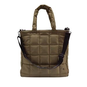 Bolso Isa Shopper con Compartimento para Laptop Color Verde