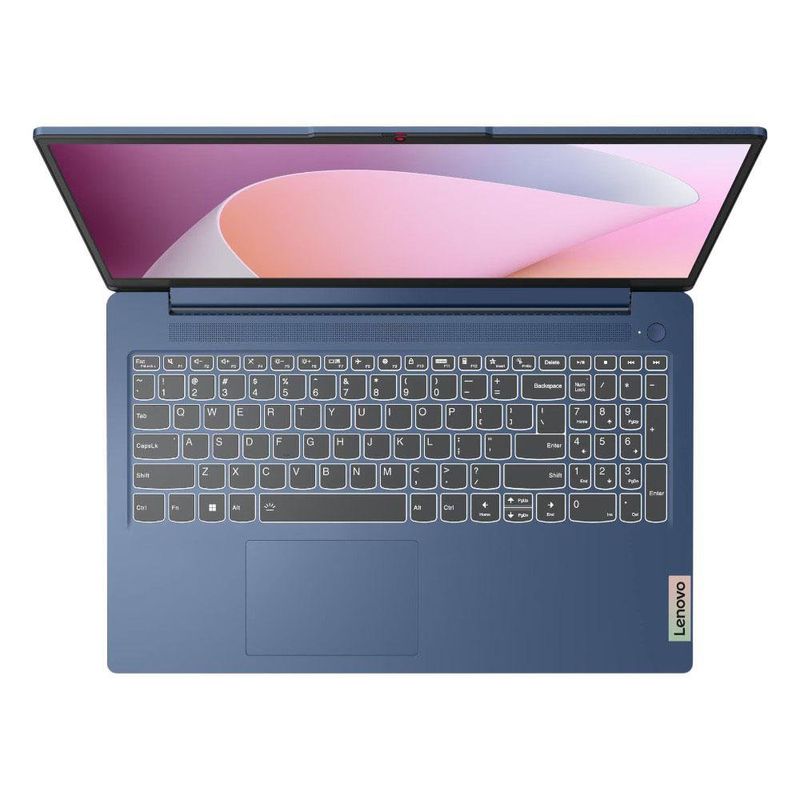 Laptop Lenovo Slim 3 de 15.6 Plg Ryzen 5 con 8GB Ram Color Azul