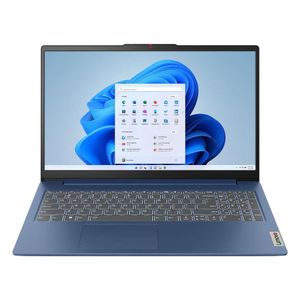 Laptop Lenovo Slim 3 de 15.6 Plg Ryzen 5 con 8GB Ram Color Azul