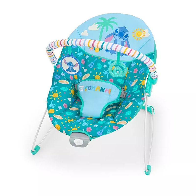 Silla Mecedora para Bebé Diseño Stitch Ohana Paradise