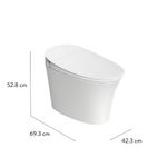 Sanitario Inteligente Neuren II Color Blanco Brillante