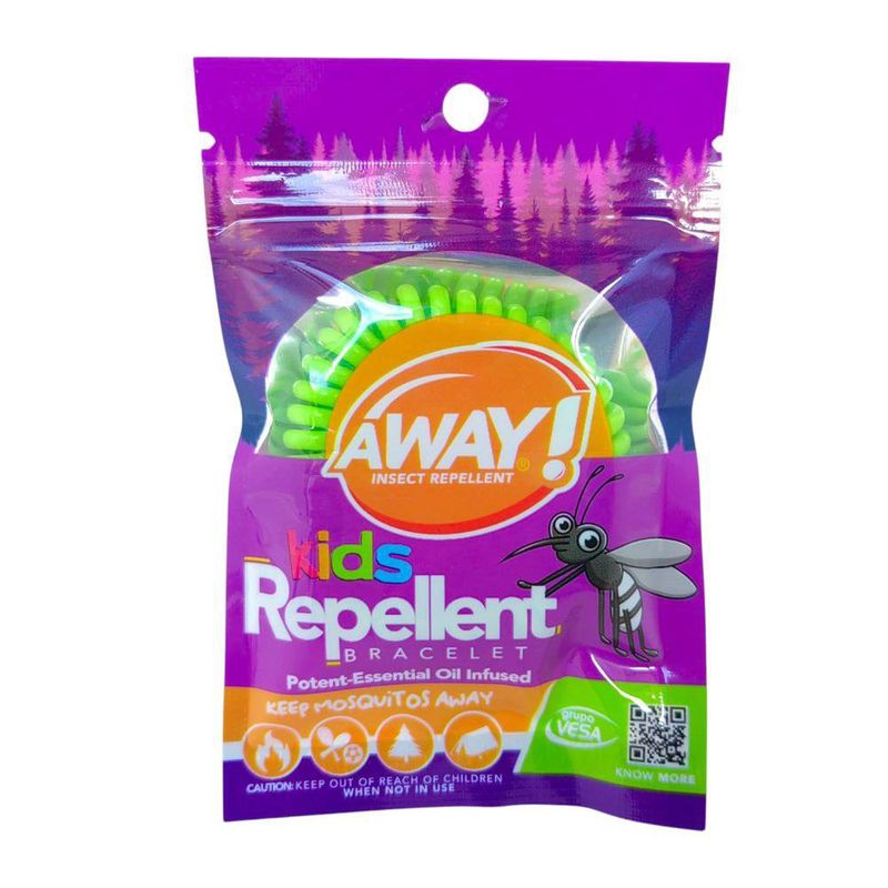 Brazalete Repelente de Mosquitos para Niños Away