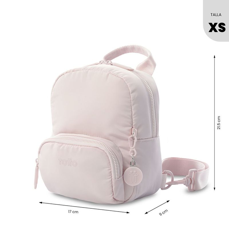 Mochila 3 en 1 Yuen 2.0 Color Rosado Pastel para Mujer