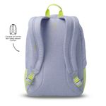 Mochila Universitaria Toluca 2.0 con Porta Laptop 16 Plg Azul-Verde