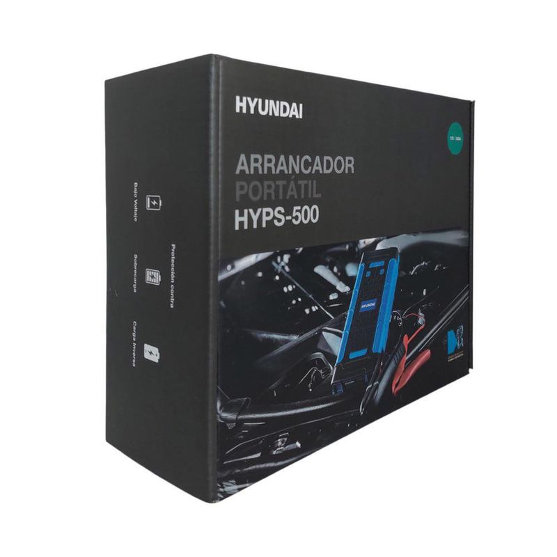 Arrancador Portátil con Estuche Hyundai HYPS-500
