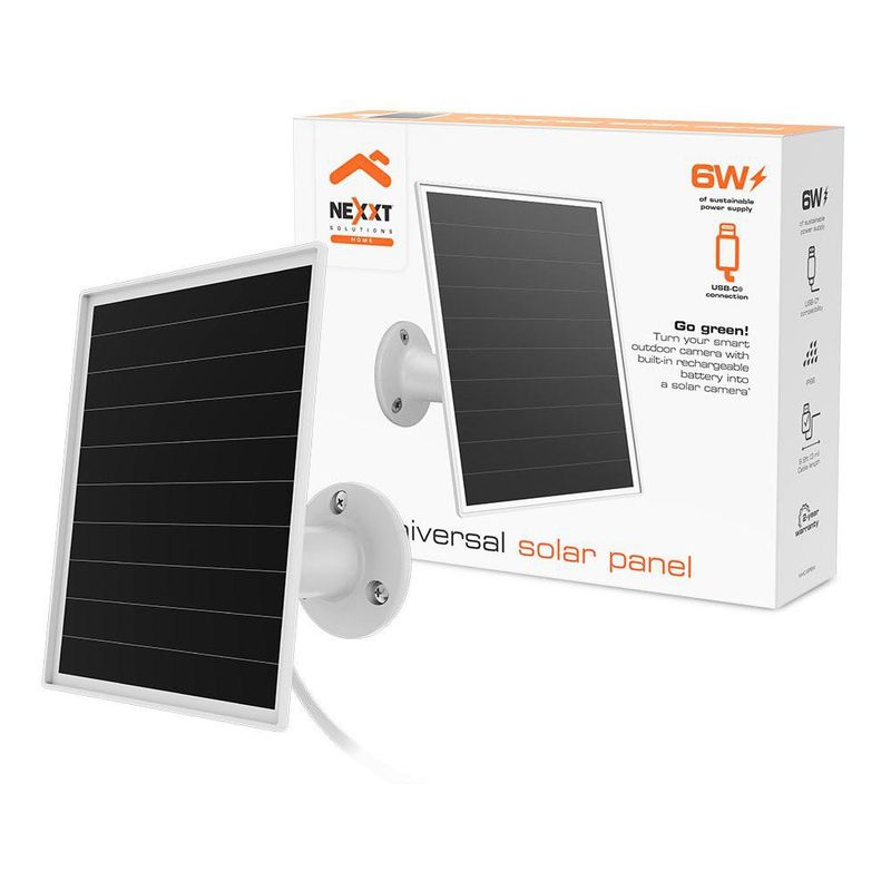 Panel Solar NHC‑SP6W USB‑C 6W Max IP66