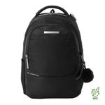 Mochila Negra Adelaide 2.0 con Bolsillo Frontal
