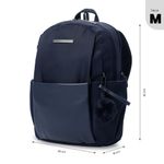 Mochila Adelaide Azul Estilo Ejecutivo para Laptop 14 Plg