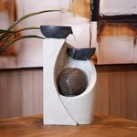 Fuente Decorativa con Luz Diseño de Vasijas