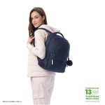 Mochila Azul Adelaide 2.0 con Bolsillo Frontal