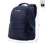 Mochila Azul Adelaide 2.0 con Bolsillo Frontal