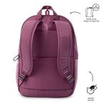 Mochila Ejecutiva Aynatto 2.0 para Laptop de 13 Plg Morado
