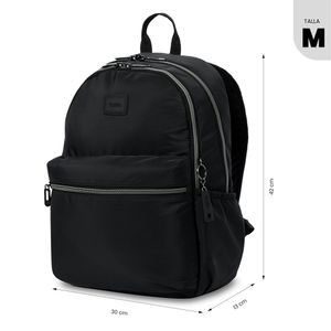 Mochila Ejecutiva Aynatto 2.0 para Laptop de 13 Plg Color Negro