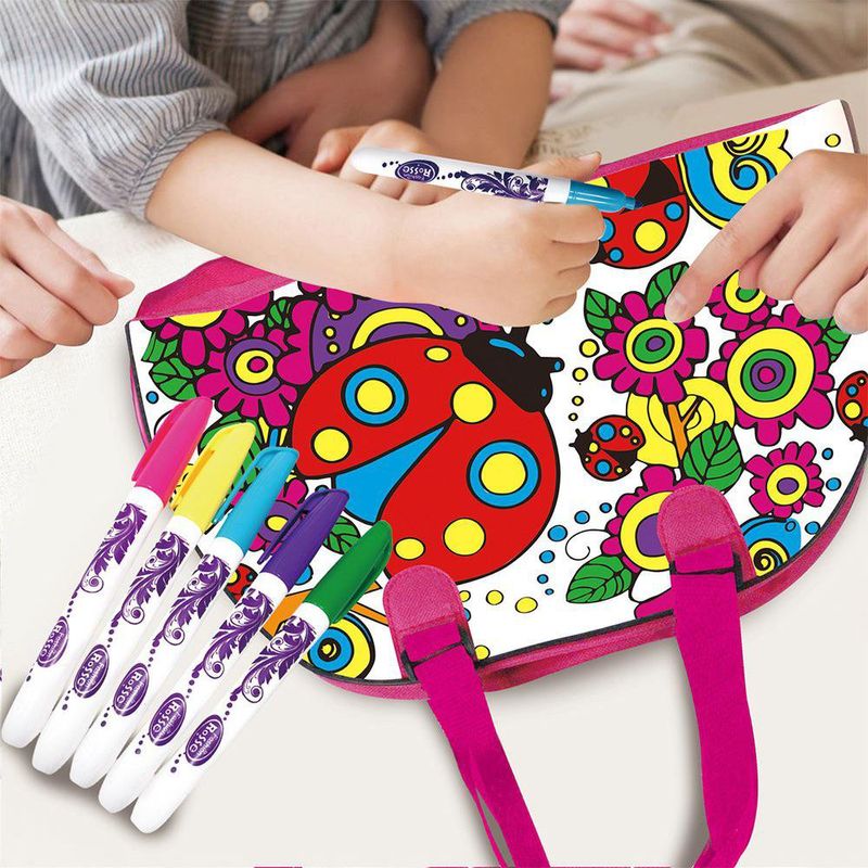 Set de Bolsa para Colorear con Marcadores