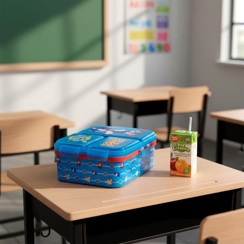 Contenedor XL con 4 Compartimientos Sonic