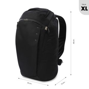 Mochila Ejecutiva Porta Laptop 16 Plg Daytona Color Negro