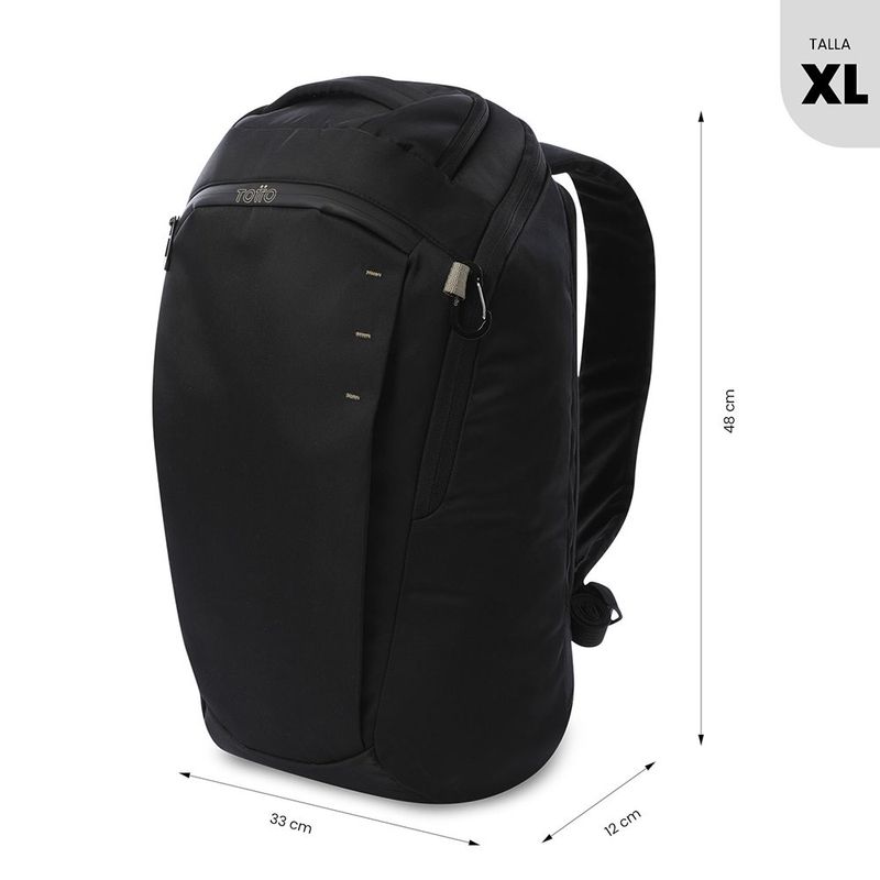 Mochila Ejecutiva Porta Laptop 16 Plg Daytona Color Negro