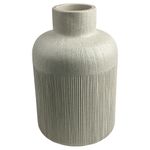 Florero de Cerámica Beige