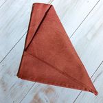 Servilleta de Tela Cuadrada 47 x 47 Cm Color Terracota