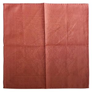Servilleta de Tela Cuadrada 47 x 47 Cm Color Terracota