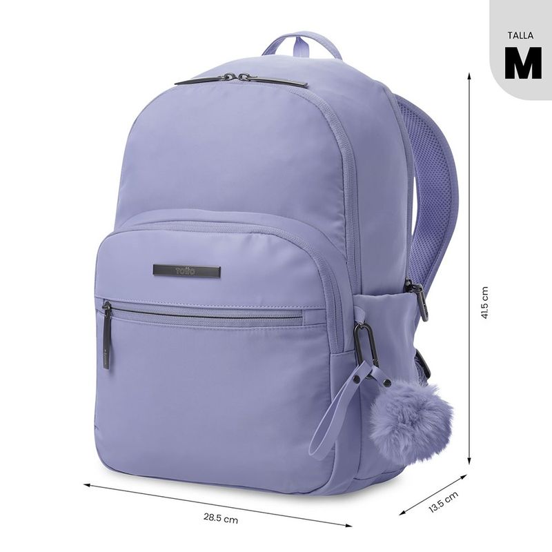 Mochila Ejecutiva Adelaide 2 2.0 Color Morado para Laptop 14 Plg