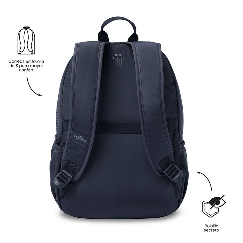 Mochila Ejecutiva Aynatto 2.0 para Laptop de 13 Plg Color Azul