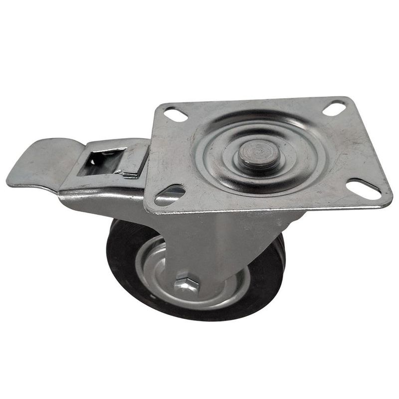 Rodo Giratorio 4 Plg de Hule con Freno