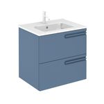 Vanity American Standard Loto de 60 cm con Lavamanos Integrado Color Azul Mate