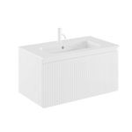 Vanity American Standard Olmo de 80 cm con Lavamanos Integrado Color Blanco Mate