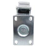 Rodo Giratorio 5 Plg de Hule Gris con Freno